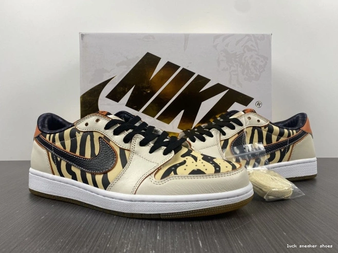 Rep LUCY Air 1 of DH6932-100 Tiger Low OG the Jordan Year 0724